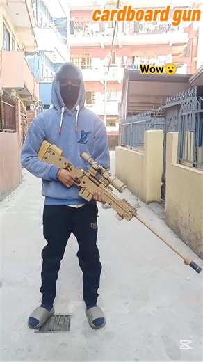 cardboard gun#shorts#viralshort