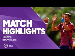 Group E Highlights, February 28 | 2026 Concacaf Men's Under-20 Qualifiers