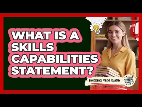 What Is A Skills Capabilities Statement?