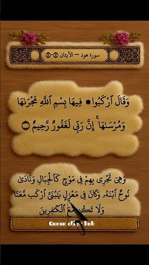 Suratul hud I #quranclipshub #shortfeed
