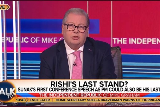 Mike Graham sacked by TalkTV as he announces career move