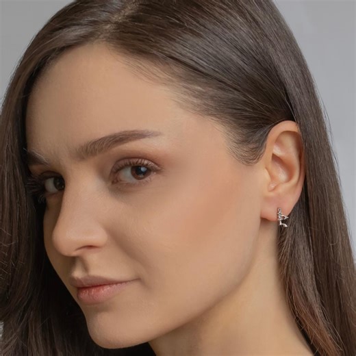 Armenian Symbol Earrings 925 Sterling Silver | Minimalist Armenian Jewelry | Cultural Ethnic Stud Earrings - Etsy