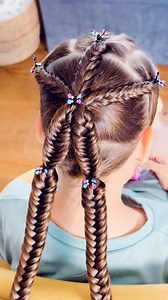 Fish braids have never looked sooo good❤️ Pretty hairstyle for pretty little babies 😍🤩❤️#longhair #childrenhairstyles #hairideas #kidshairstyle #foryou #hairtransformation #schoolhairstyles #braids #braidideas #fishbraid | Nicole's Hairstyle