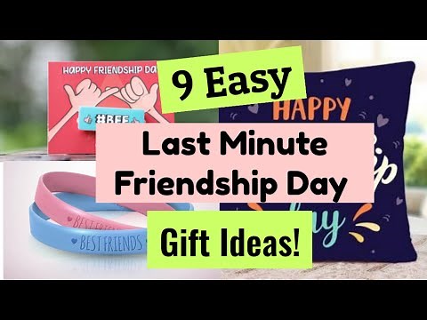 9 Easy & Simple Last Minute Gift Ideas! DIY Gift For BFF 💗 Friendship day gift ideas 2022