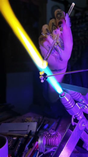 Studio Ghibli jewellery #ghibliart #lampwork #jewelrymaking #art #artistvlog