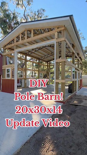 Actualización del proyecto de granero DIY 20x30x14