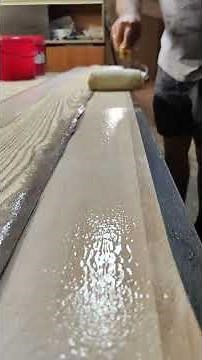 gluing veneer using a vacuum press#woodworking #diy #wood