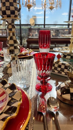 Building our front table, one layer at a time ❤️ 🖤 Pieces featured: • Dinner Plate – Courtly Check: https://bit.ly/4k9hGqG • Salad Plate – Carousel Red: https://bit.ly/3NGRxDz • Heart Bowl – Fiesta Scarlet: https://bit.ly/3NL63Kv • Napkin Ring – Courtly Check: https://bit.ly/3NCUnth • Flatware – Treble Clef: https://bit.ly/4t6lk8O • Water Goblet/Champagne Flute – Wilshire-Jewel: https://bit.ly/4tbyLVc • Old Fashioned – Harmonie: https://bit.ly/4kbKyyI Which piece steals the show? Tell us below!