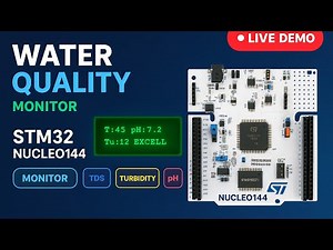 TDS, Turbidity & pH Monitoring with STM32 - Quick Demo