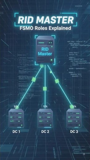 🗄️ RID Master Explained | Active Directory FSMO Role