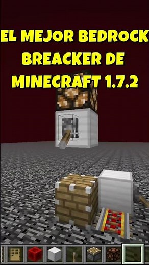 EL MEJOR BEDROCK BREACKER MINECRAFT 1.7 #minecraft #survival #tecnico #tutorial #java #bedrock