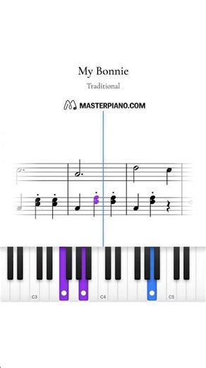 My Bonnie - Traditional | Piano Sheet Music