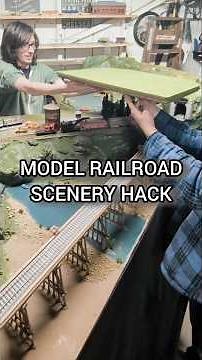Model Railroad Layout Scenery Hack , Runaway Trains
