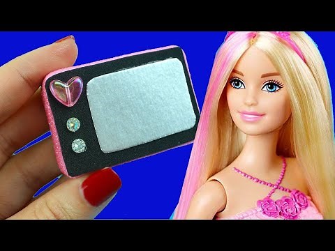 20 Manualidades para muñecas Barbie en Miniatura super faciles