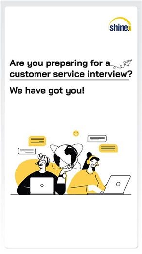 Get interview-ready! Discover common customer service interview questions with easy-to-follow sample answers. #trendingvideo #reelsvideoシ#interview #reelsvideoシ#interview #interviewtips #interviewskills #customerservice #interviewquestions #interviewquestionsandanswers #reelittofeelit #reelsviralfb #reelsfacebook #jobopportunity #interviewskillstraining | Shine.com