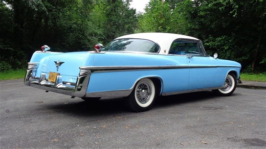 1956 Imperial Southampton 2‑door 354 Hemi V8 in blue