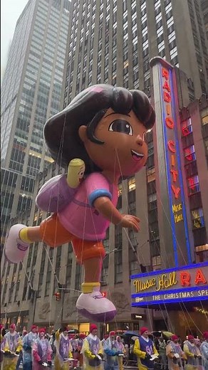 Macy's Thanksgiving Day Parade 2024 - Dora Balloon #macysthanksgivingdayparade #MacysParade #nyc