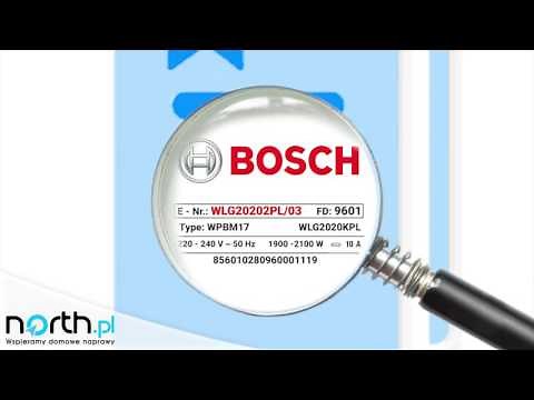 Bosch - tabliczka znamionowa | North.pl