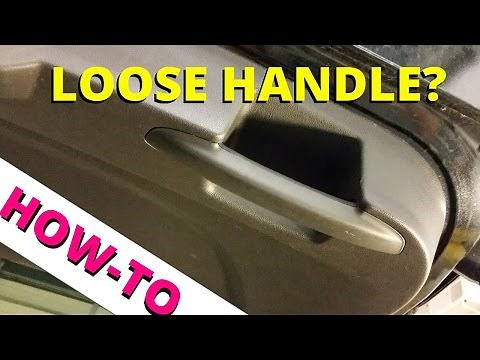 Loose Lift Gate Handle: HOW TO ESCAPE
