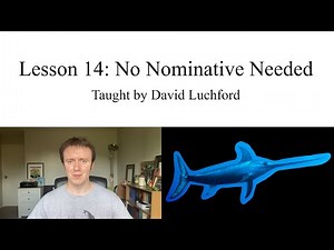 Ancient Greek Lesson 14: No Nominative Needed