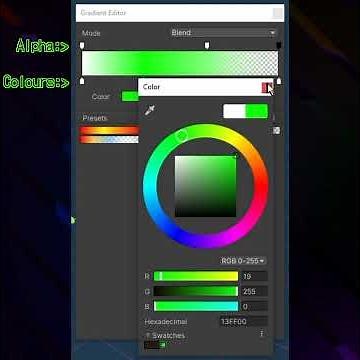 Gradient Editor in Unity3D || PixelXPlay #shorts #youtubeshorts #unity