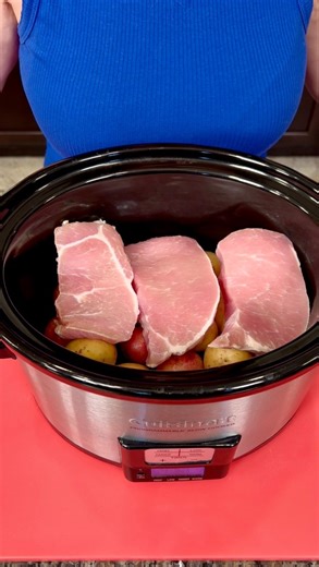 Easy Crockpot Pork Chops & Potatoes! | Kyle & Mistie Knight