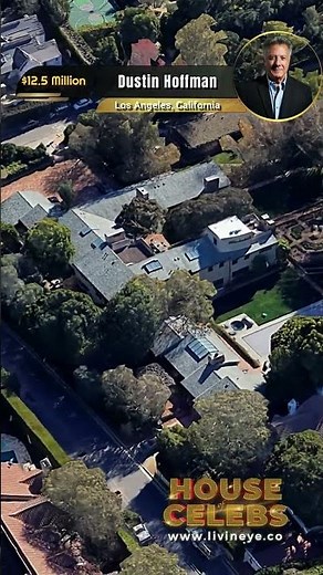 🎬 Dustin Hoffman’s Los Angeles Estate – $12.5 Million California Mansion 🌴✨