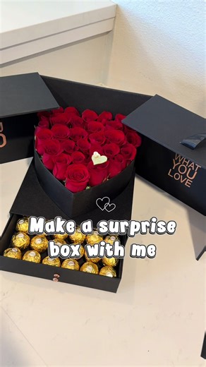 Create Your Own Surprise Flower Box Step by Step