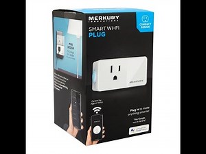 Enchufe Inteligente WIFI Merkury SMART PLUG - Walmart $399.00 + CONFIGURACION.