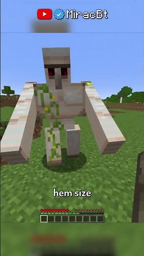 BEST WAY TO KILL IRON GOLEMS IN MINECRAFT?! ⛏🧿