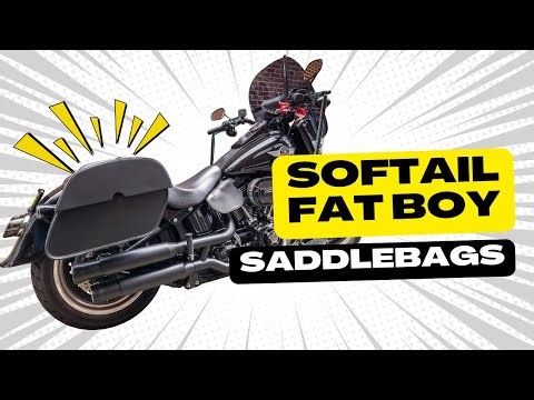 Best Looking Saddlebags For The Classic Harley Davidson Fat Boy