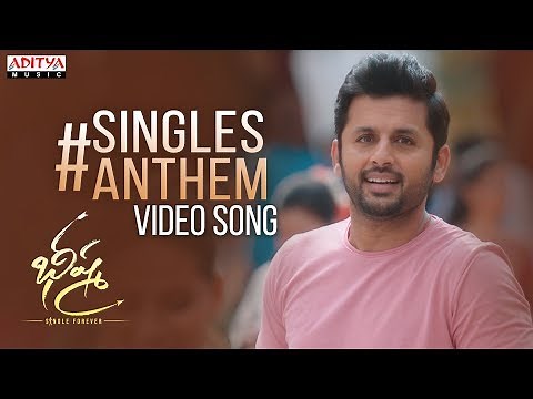 #SinglesAnthem Video Song | Bheeshma | Nithiin, Rashmika| Venky Kudumula | Mahati Swara Sagar