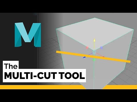 Maya Tutorials - The Multi-Cut Tool