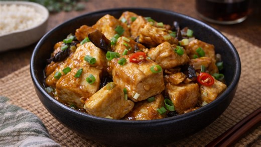 A simple tofu dish that feels comforting