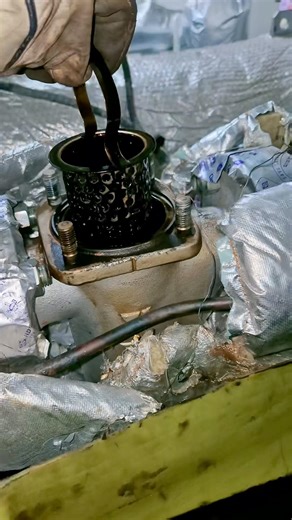 ☠️Boiler Fuel Oil Filter Chocked ⚓️#funnyexpression #viral #shorts #sea #ship #boiler #filter #chock