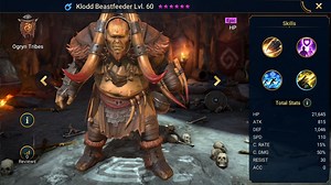 Klodd Beastfeeder - HellHades - Raid Shadow Legends