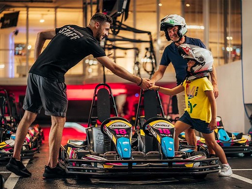 Karting proga v Ljubljani