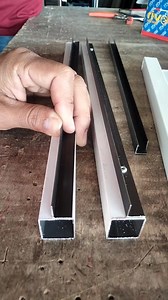 tie the L-shaped strip. #work #diy #reels #konten #viral #fyp #vod #trending #indonesia #craftsman #aluminium #glass #acp #granik | Apa BE