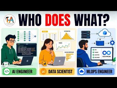 AI Engineer vs Data Scientist vs MLOps Engineer (Clear Difference Explained)