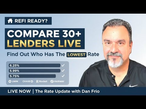 Refi Ready? See Which Lenders Have the Lowest Rates LIVE!