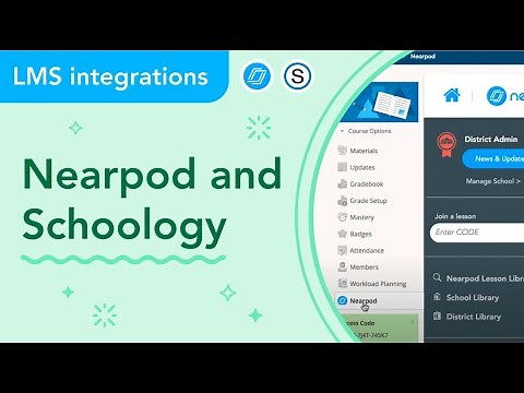How to use Nearpod with Schoology