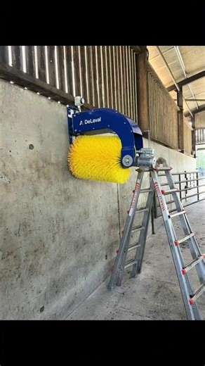 New DeLaval Eccentric Brush Cylinder SCB 🐄 #dairyfarming #cows #farming #delaval #agriculture