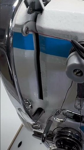threading a juki industrial single needle sewing machine