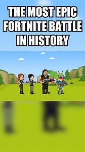 The most epic battle in Fortnite history #fortnite #shorts | Arcade Cloud Originals