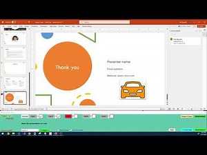 Exam3 Project7 MOS PowerPoint 2016 (x5 Task)
