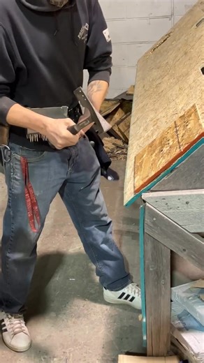 AJC Nail Stripper in Action! #sparmarathonroofingsupplies AJC Tools & Equipment Company | SPAR-Marathon Roofing Supplies