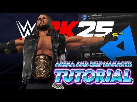 The Ultimate WWE 2K25 Modding Guide - Arenas & Championships