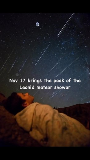 24K views · 14 reactions | The Leonid meteor shower peaks tonight,...
