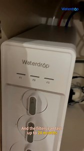 🚰 Delivers a fast 1200 GPD flow of purified water 🚫 11-stage RO filtration removes over 1000 contaminants 💪 Infuses water with minerals and adjusts pH to an optimal 7.5 😎 Space-saving with a digital faucet to display water quality & usage 💚 3:1 pure-to-drain ratio minimizes waste plus a 24-month filter | Waterdrop Filter
