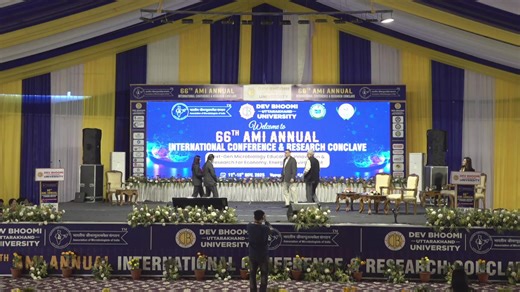 Welcome to the 66th AMI Annual International Conference & Research Conclave 2025!Join us LIVE from Dev Bhoomi Uttarakhand University (DBUU), Dehradun as we bring you comprehensive coverage of Asia's premier microbiology conference running November 12-15, 2025�.🎯 What's Happening: This groundbreaking conference brings together leading microbiologists, researchers, innovators, and industry experts from across India and the globe to discuss cutting-edge developments in microbiology and biotechnolo